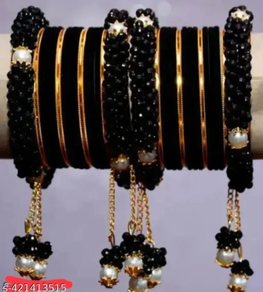 Bangles Set With Jhumki Kada