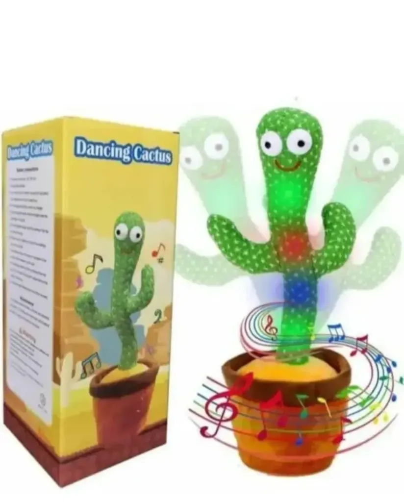 Dancing Cactus For Kids Play Toy And Home Decoration