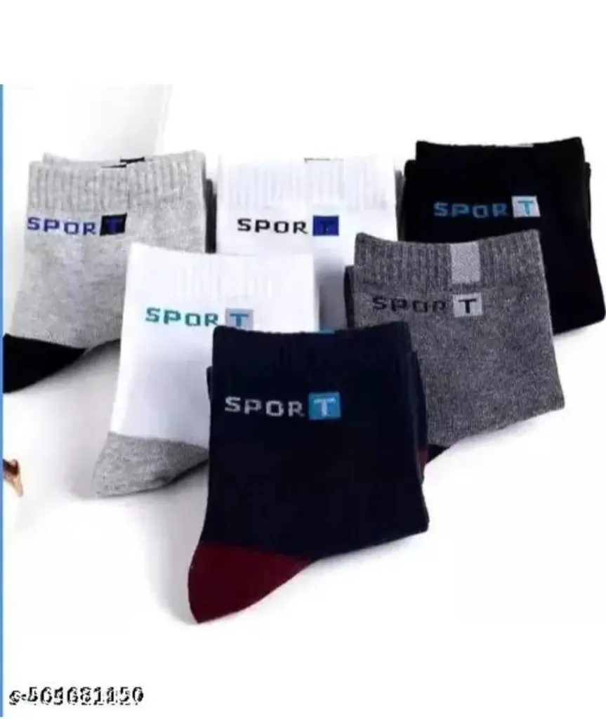 Men Shocks Cotton Formal Shocks Pack of 5 Pcs