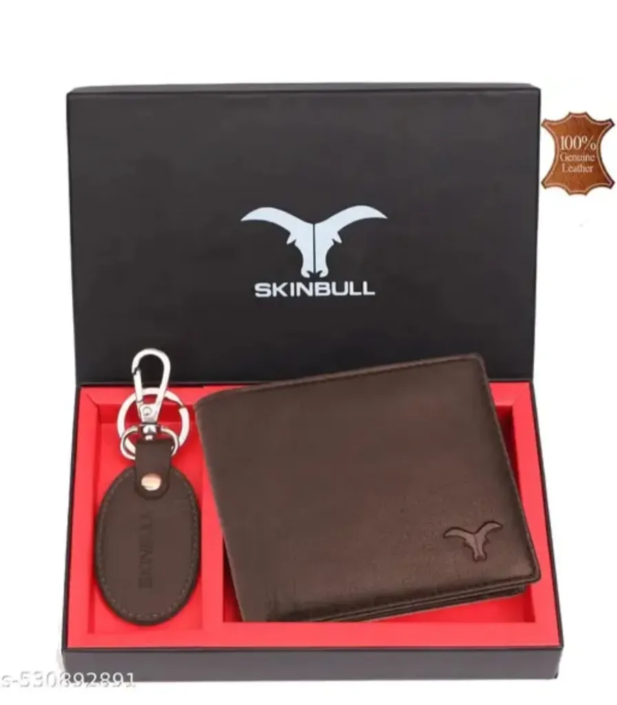 Skinbull RFID protected Leather Wallet For man & Boys