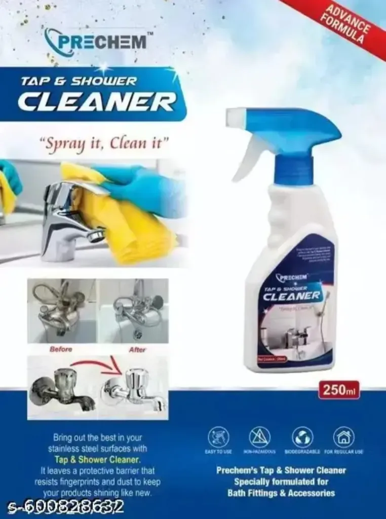 Flipshop stainless steel tap cleaner shower cleaner Utensil Cleaner kitchen cleaner 250ml