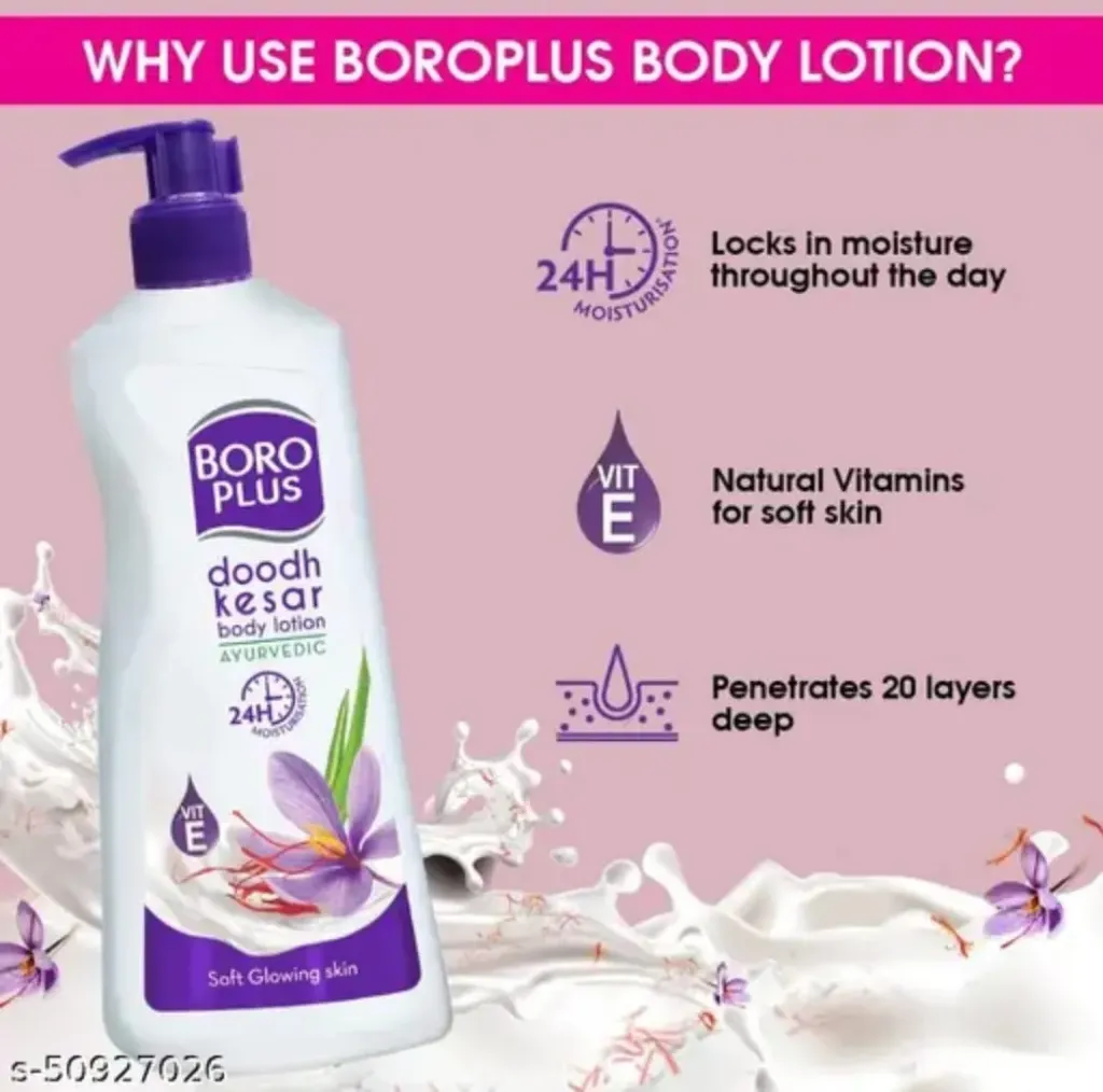 Boroplus Doodh Kesar Body Lotion 300ml All Skin Type