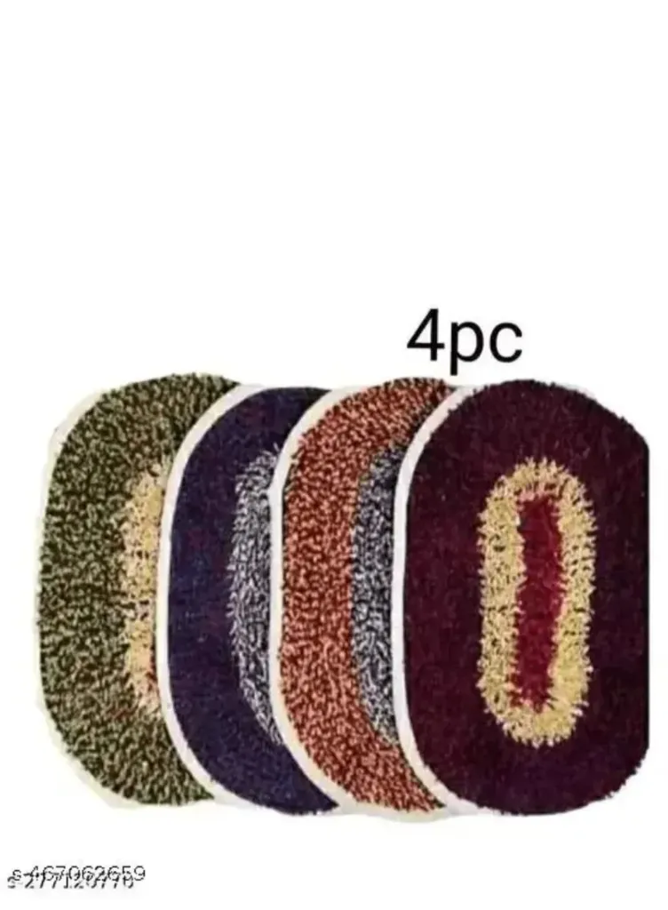 Elegant Doormats 4 Pcs Combo Pack